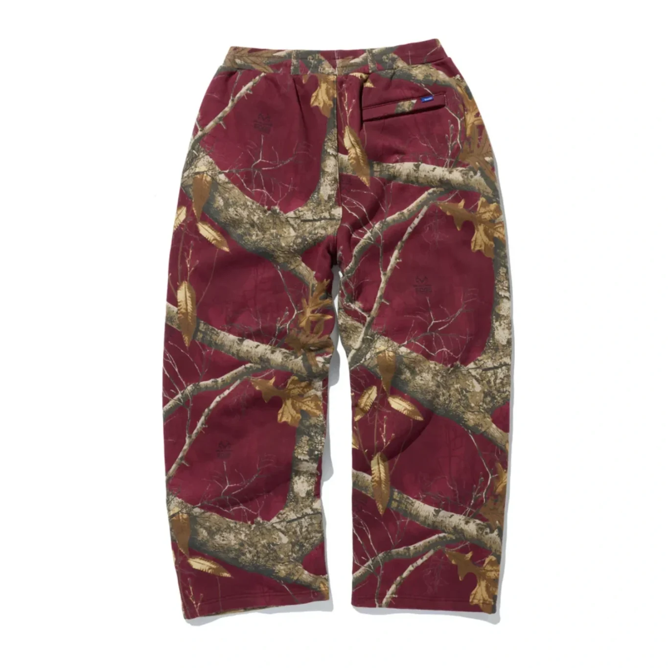 Awake NY New York Arch Sweatpants Merlot back view in a white background