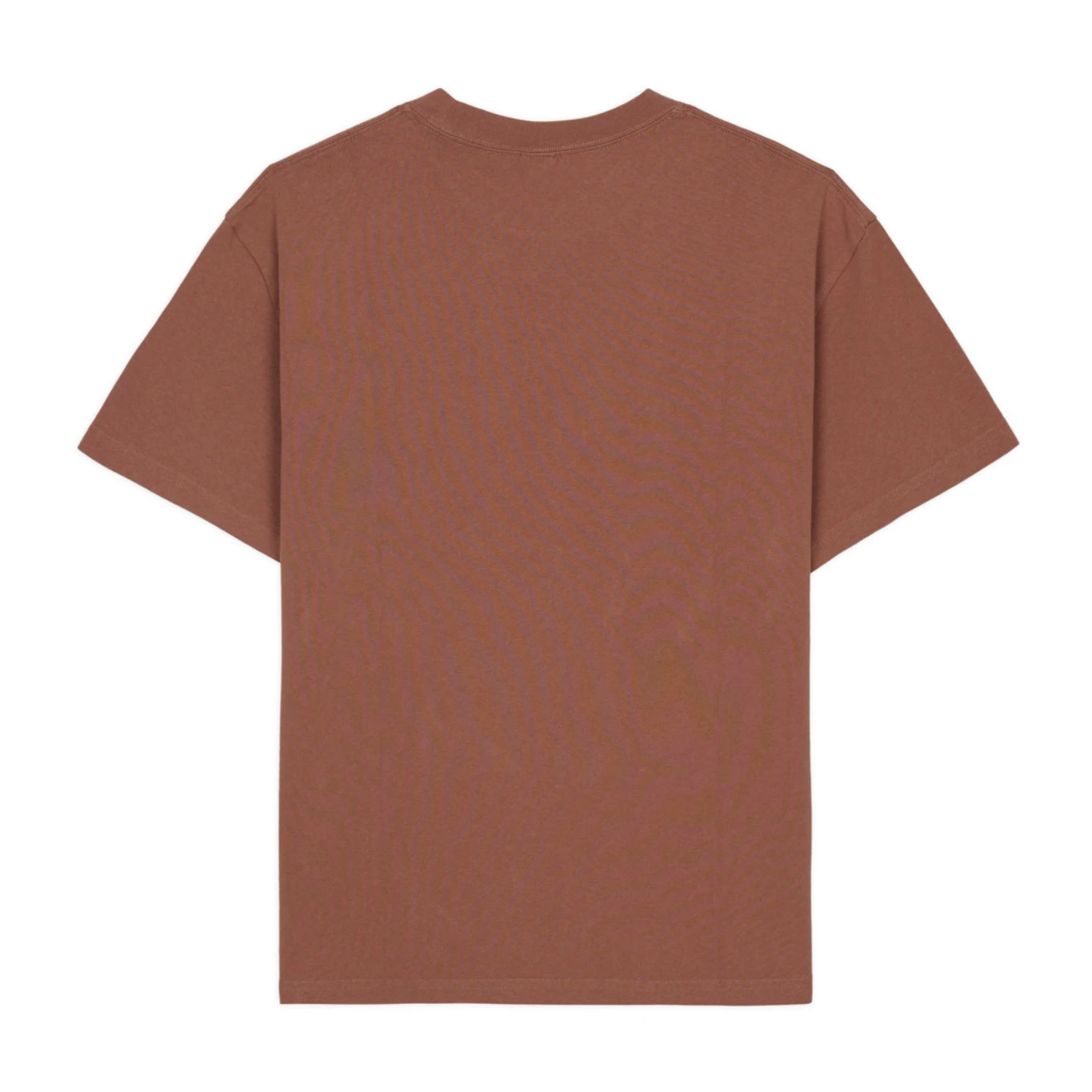 Brain Dead Endless Construction T-Shirt Nutmeg back view in a white background