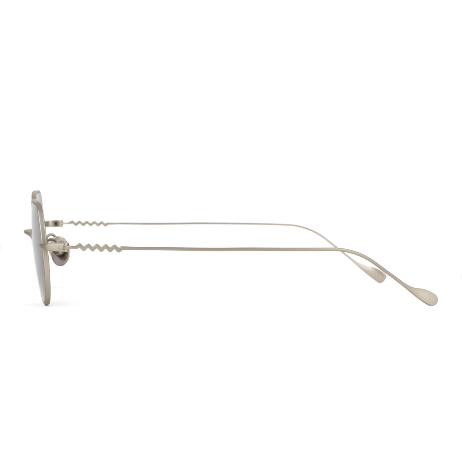 Brain Dead Titanium Tani Post Modern Primitive Eye Protection side view in a white background