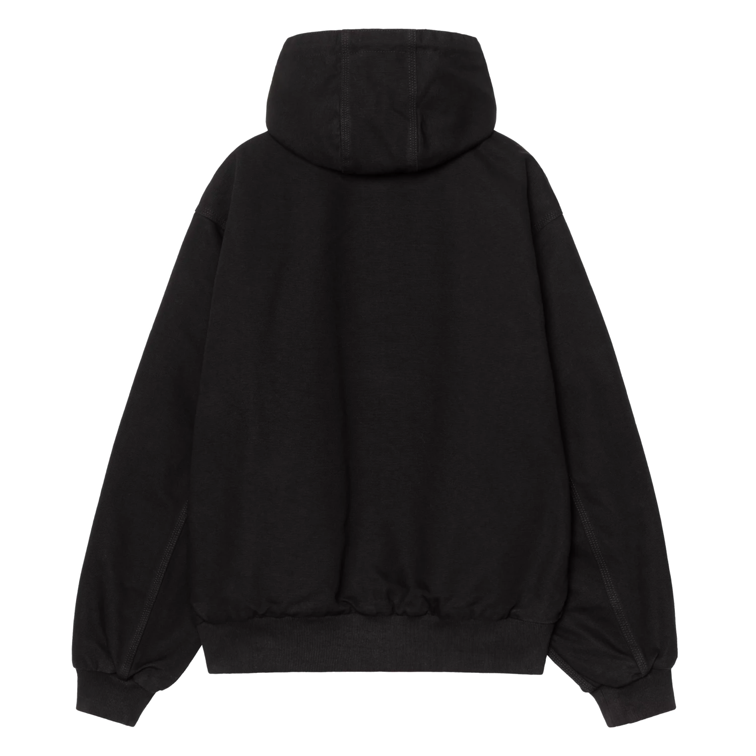 Carhartt WIP OG Active Jacket 50th Anniversary Black/USA Red back view in a white background