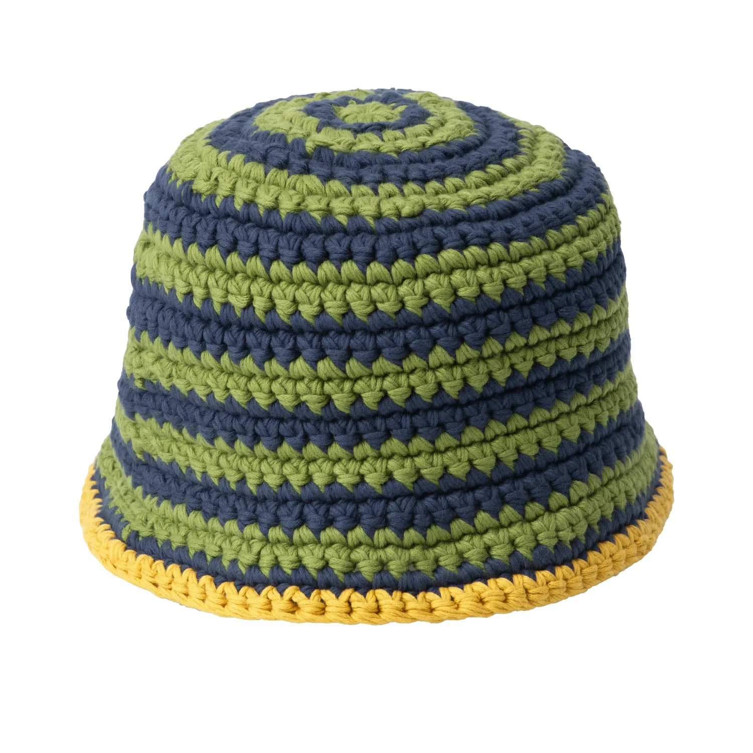 Carhartt WIP x Nicholas Daley Knitted Hat back view in a white background