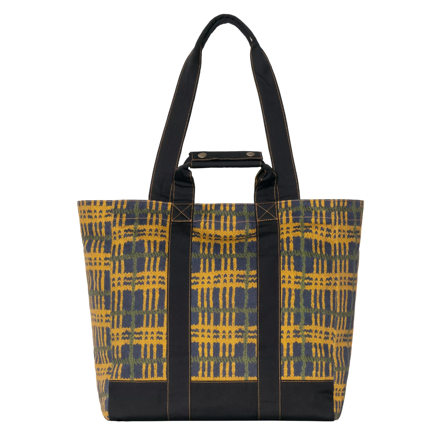 Carhartt WIP x Nicholas Daley Record Bag back view in a white background