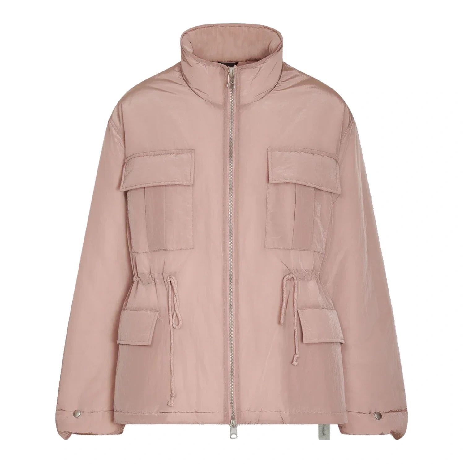 OAMC Peacemaker Padded M65 Lilac front view in a white background