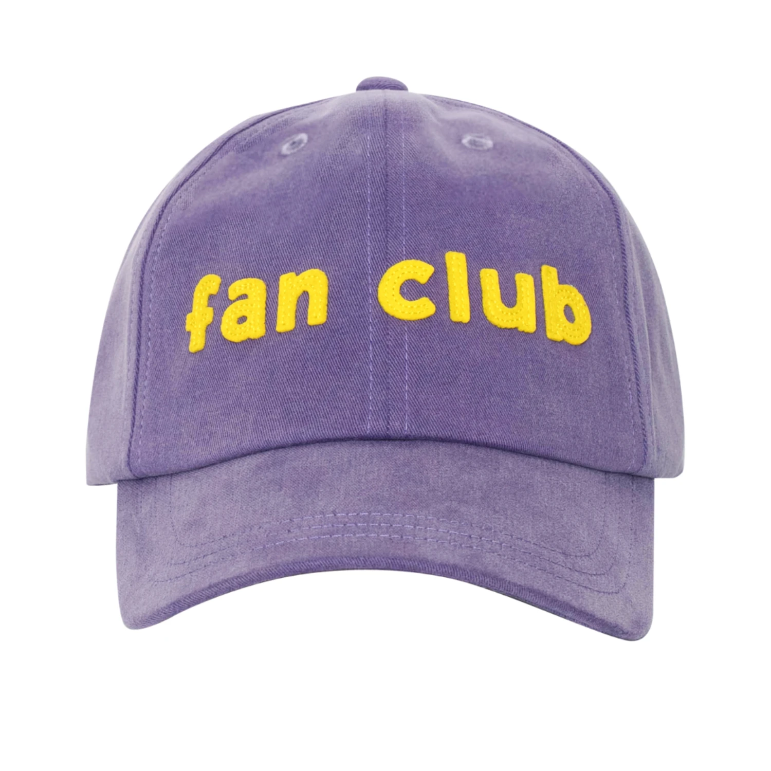 Public Possession Fan Club Cap Violet front view in a white background