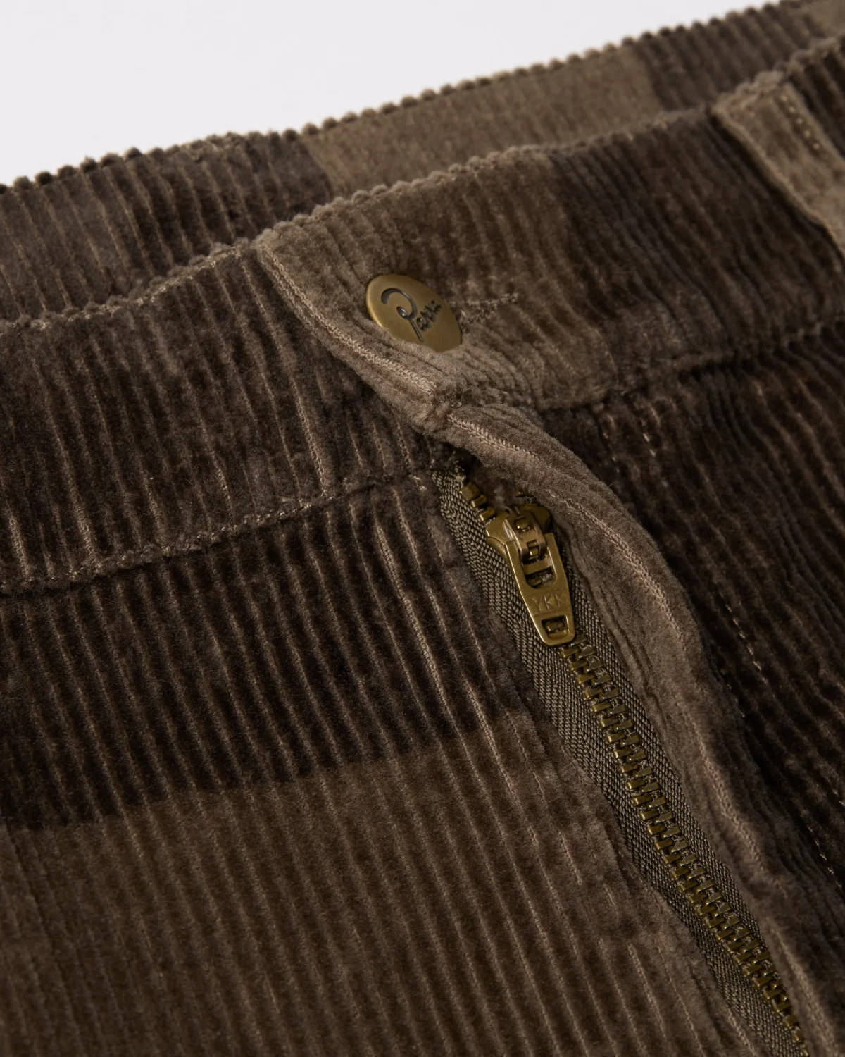 by Parra Detached Pants Brown front view detail