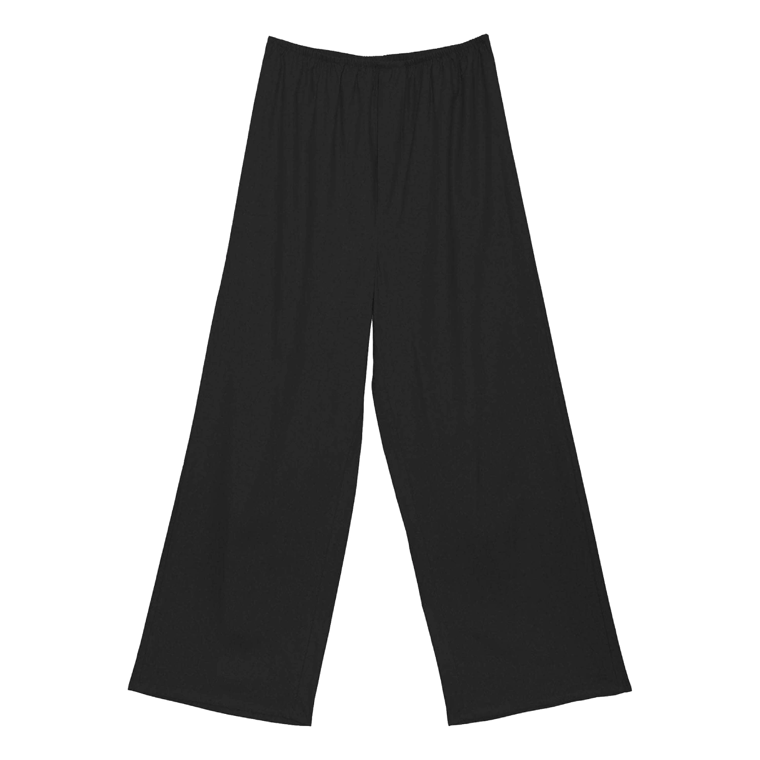 Baserange Stoa Pants Black front view in a white background