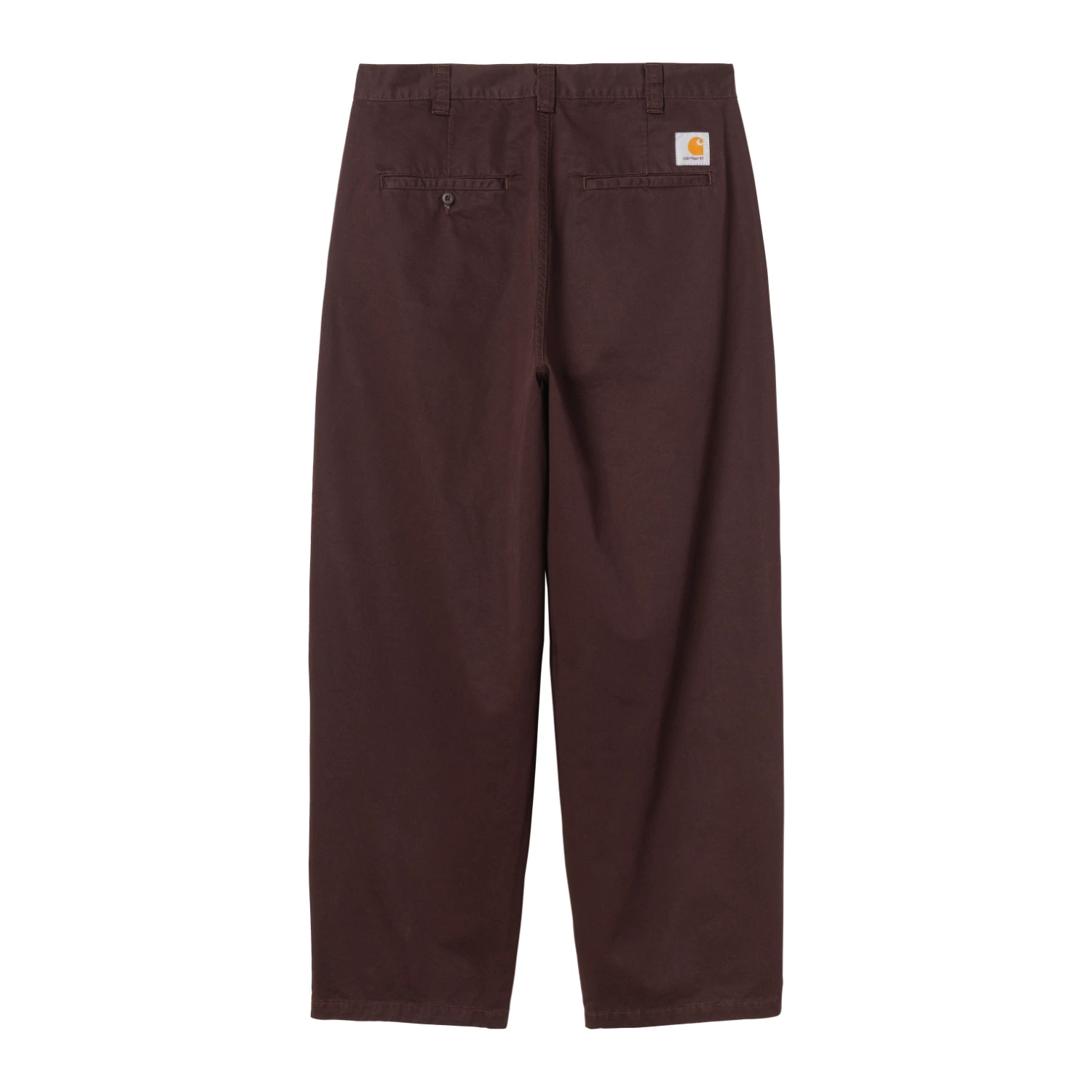 Carhartt WIP Merrick Pant Palisander back view in a white background