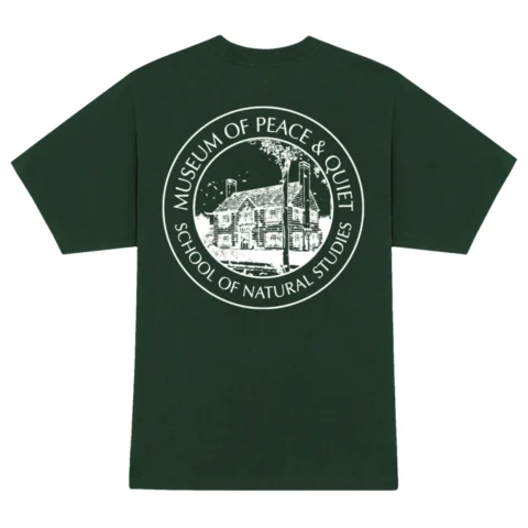 MoP&Q Natural Studies T-Shirt Forest back view in a white background