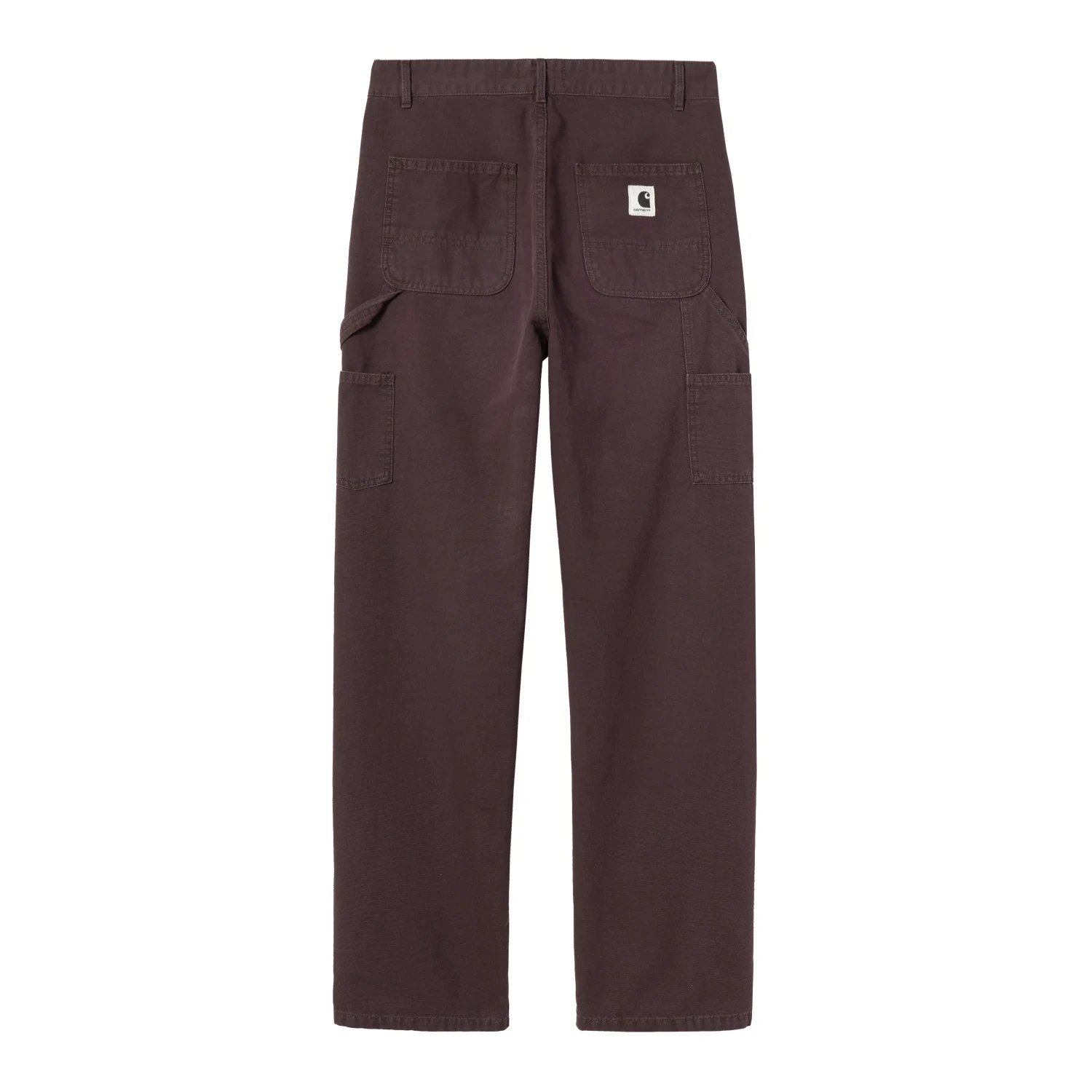 Carhartt WIP W' Pierce Pant Straight Palisander back view in a white background