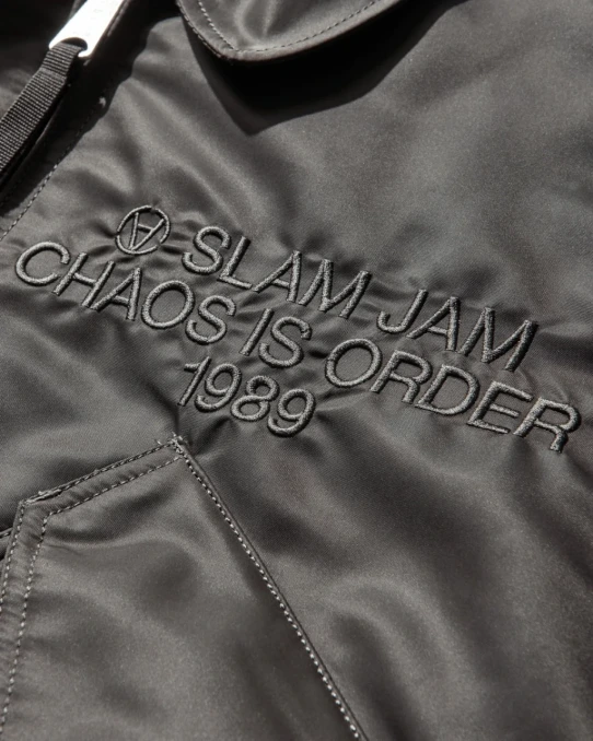Slam Jam x Alpha Industries CWU 45 Rep Grey front view detail