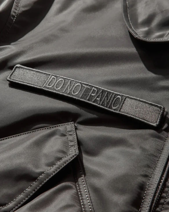 Slam Jam x Alpha Industries CWU 45 Rep Grey front view detail