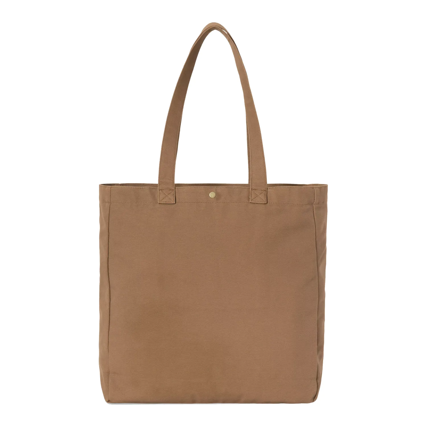 Carhartt WIP Bay Tote Hamilton Brown back view in a white background