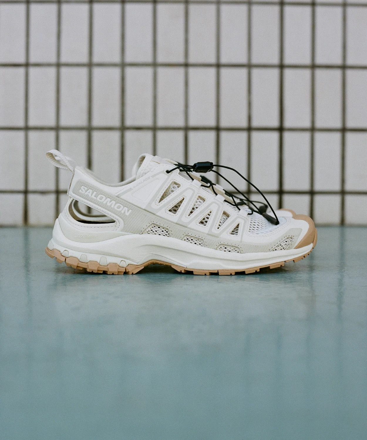 Salomon XA Pro 3D Amphib Vanilla Ice/Almond Milk/Curry side view