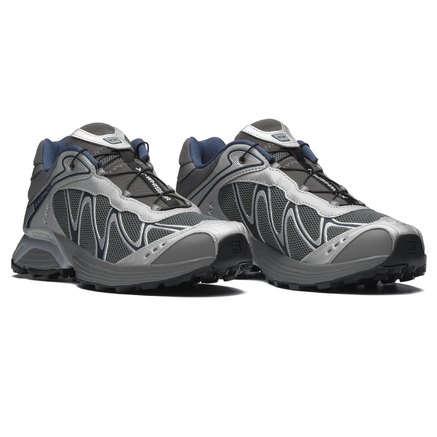 Salomon XT-Whisper Castlerock/Ftw Silver/Spellbound side view in a white background