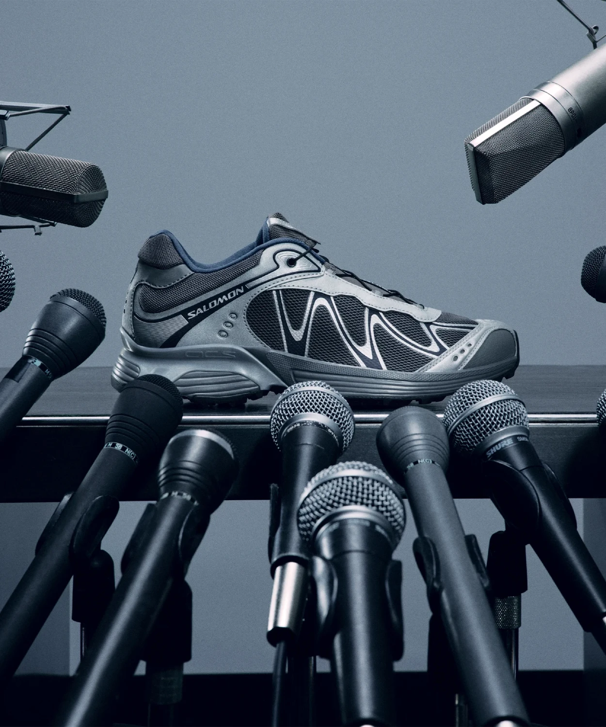 Salomon XT-Whisper Castlerock/Ftw Silver/Spellbound side view