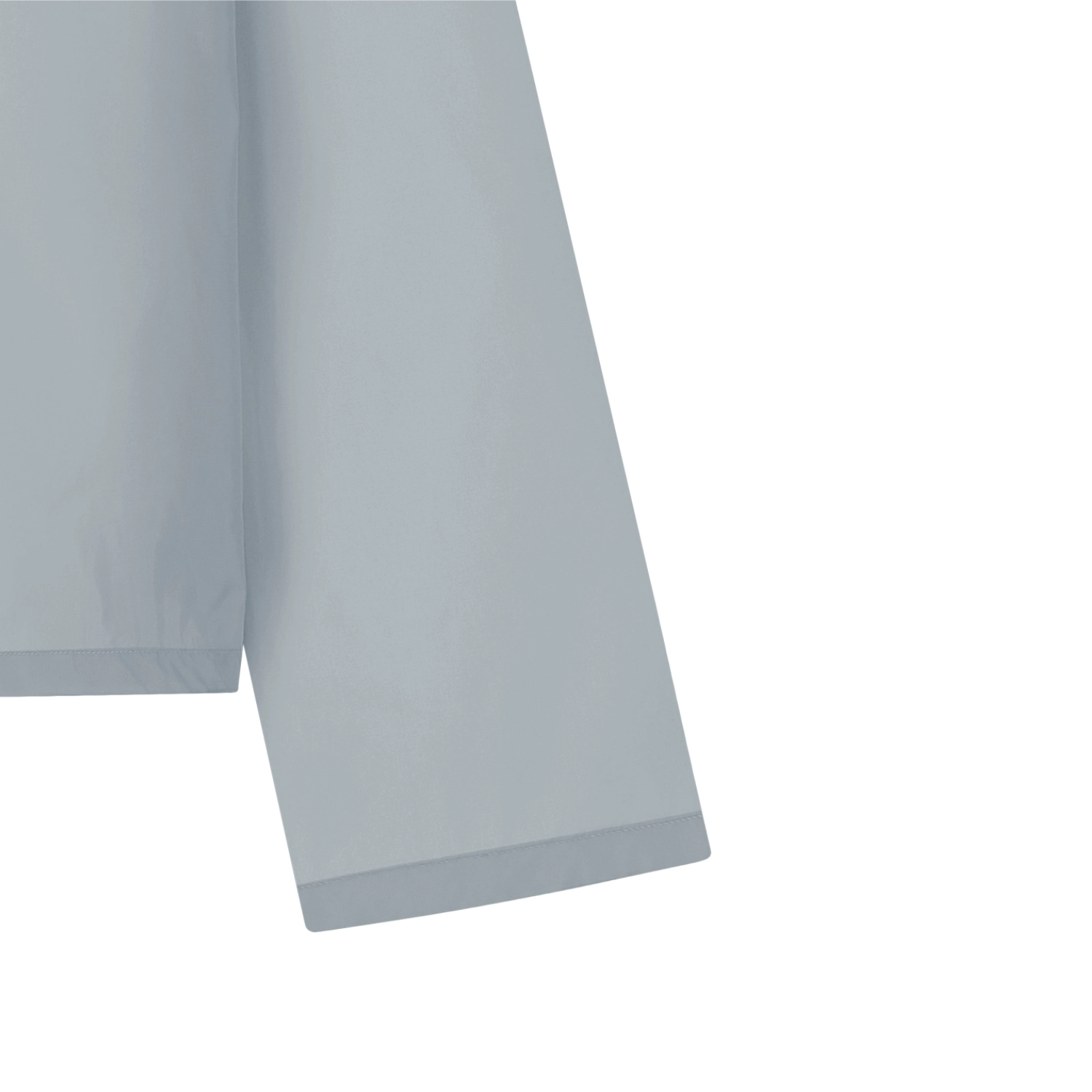 Amomento Sheer Hoodie Anorak Grey sleeve detail