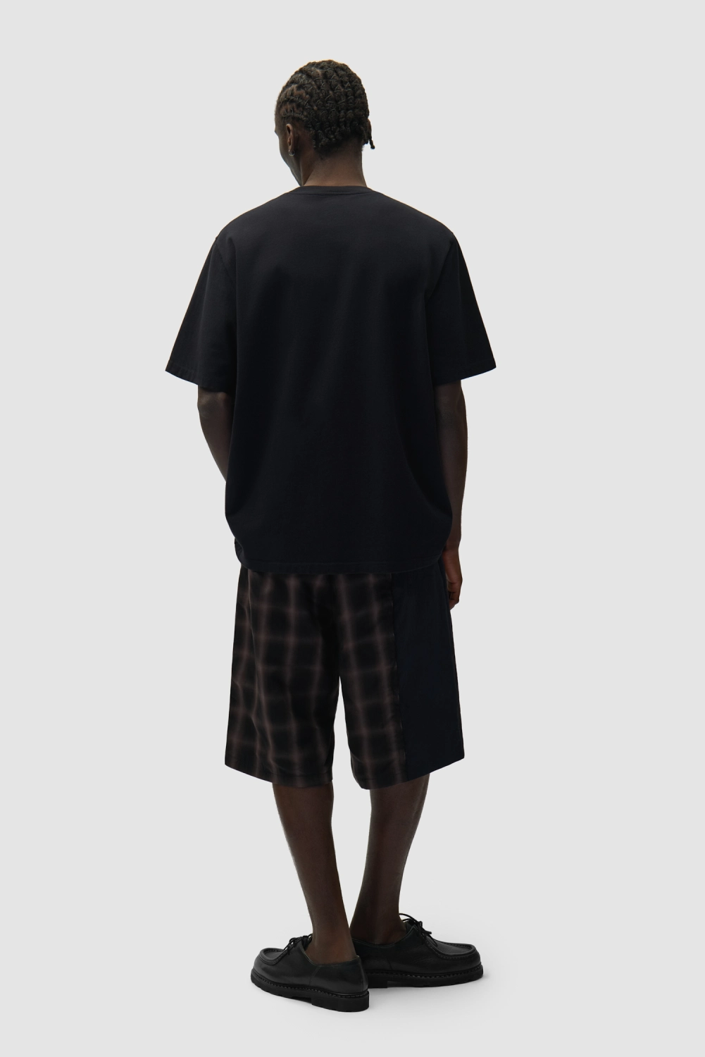 Arte Antwerp Heart Logo T-Shirt Black back view on model