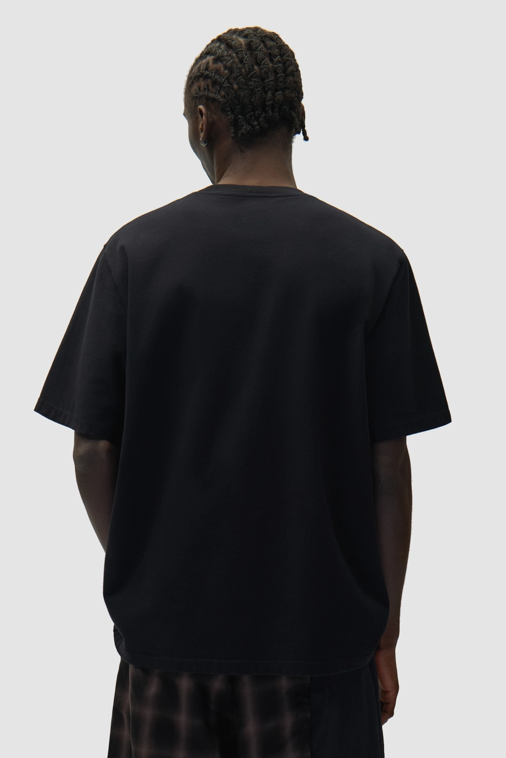 Arte Antwerp Heart Logo T-Shirt Black back view on model