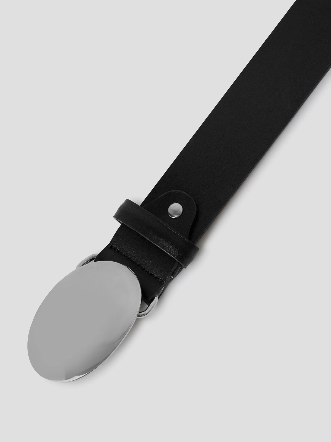 Gimaguas Buckle Belt Black front view