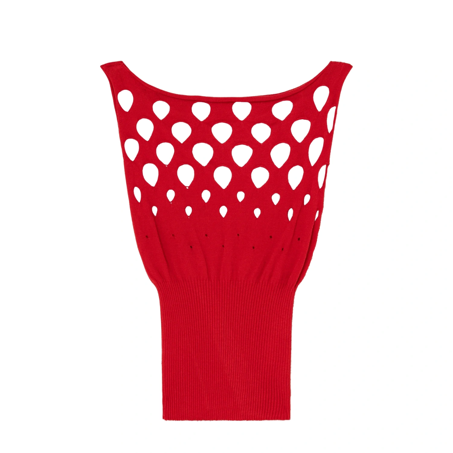 Gimaguas Discos Top Red front view in a white background