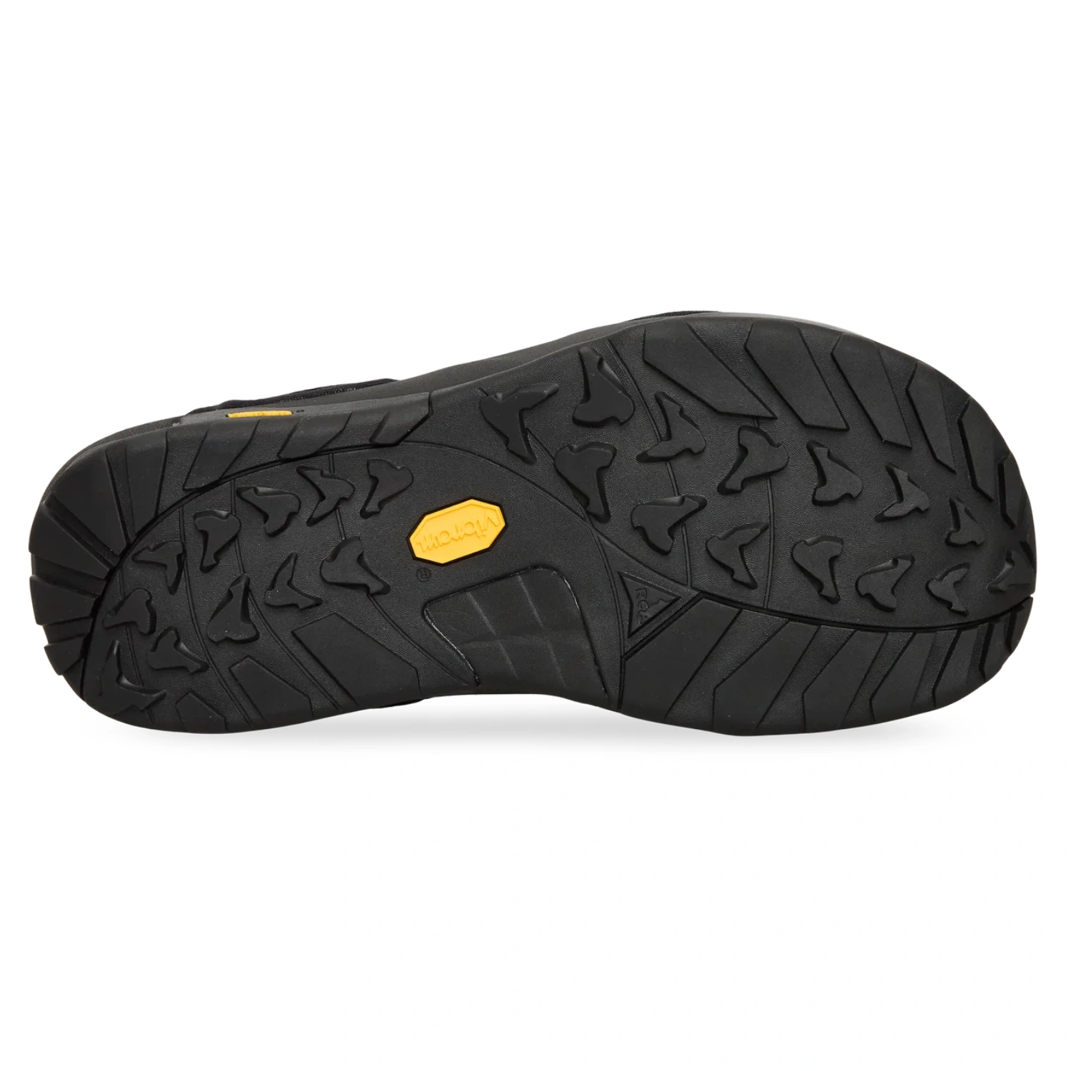 ROA Arpy Weaved Black bottom view in a white background