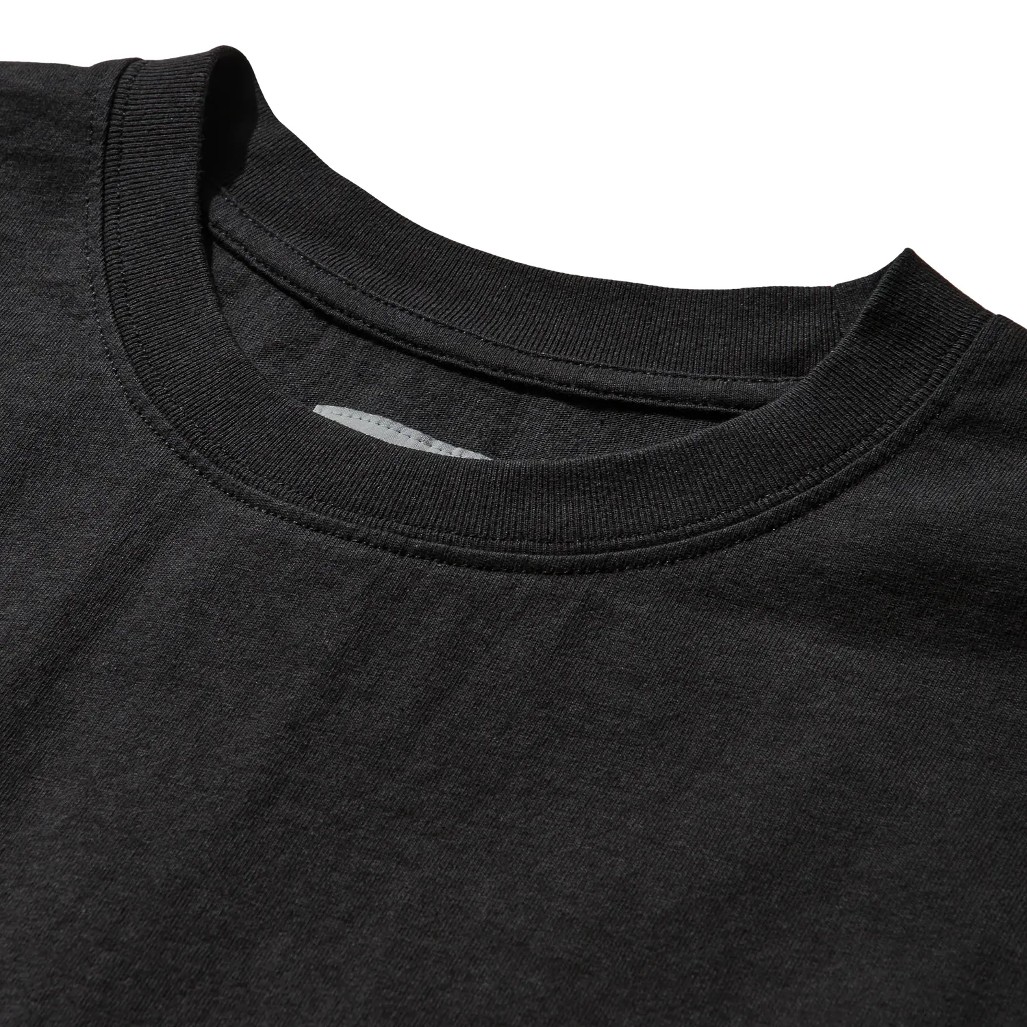 ROA Fai Sleeveless Tee Washed Black front view detail