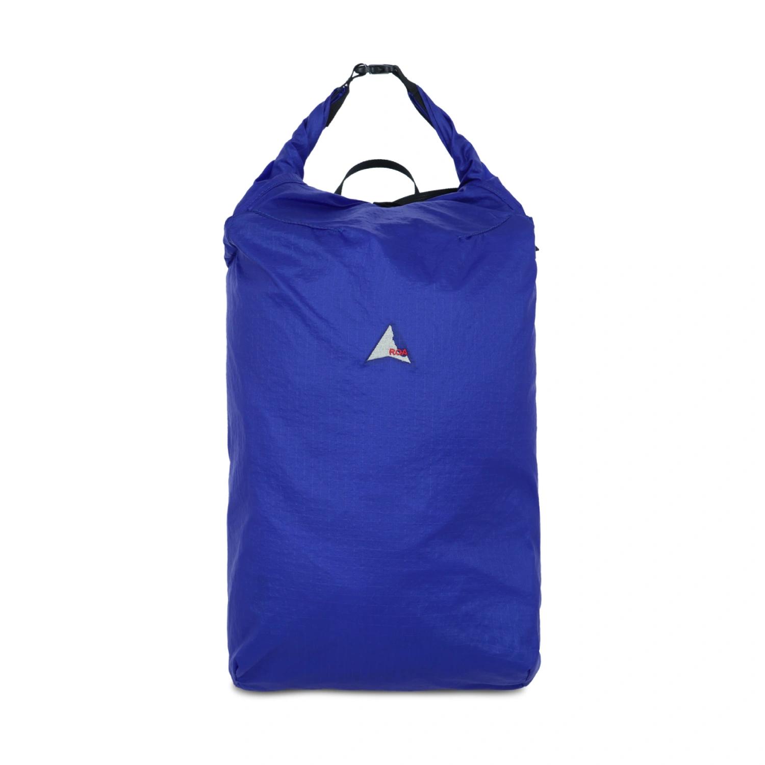 ROA Vaphi 15L Ripstop Packable Backpack Blue front view in a white background