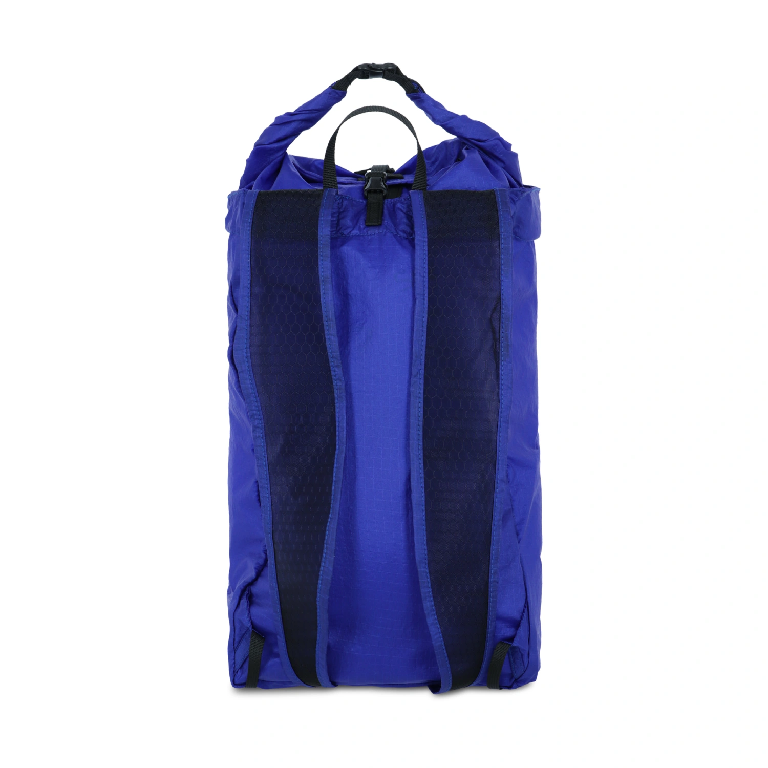 ROA Vaphi 15L Ripstop Packable Backpack Blue back view in a white background