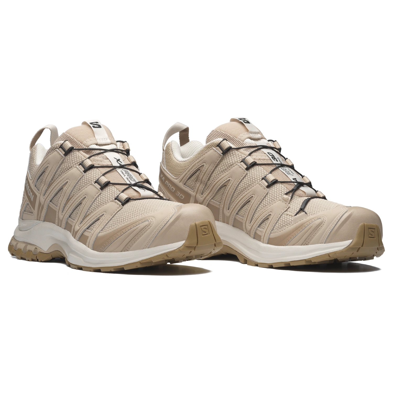 Salomon XA Pro 3D Safari/Kelp side view in a white background