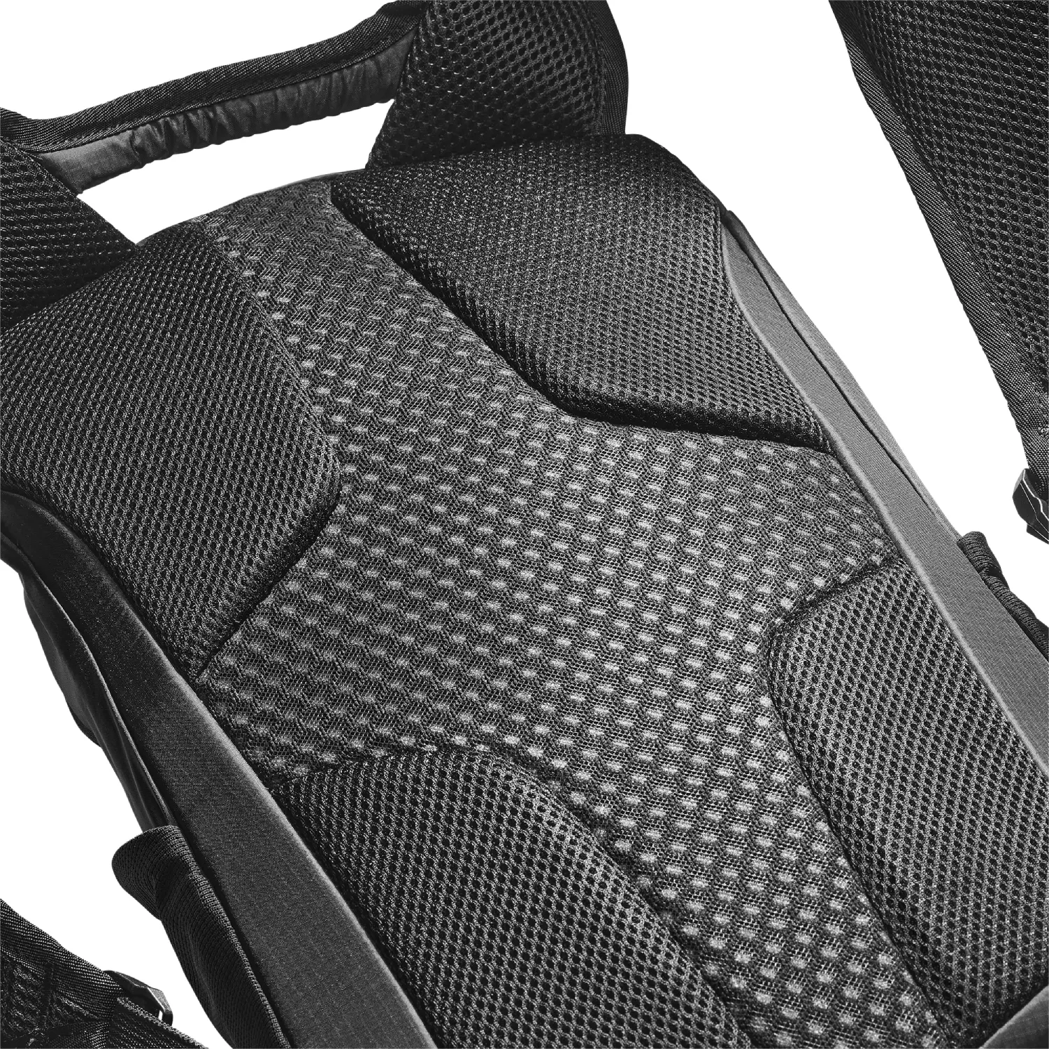 Salomon XT 15 Black detail in a white background