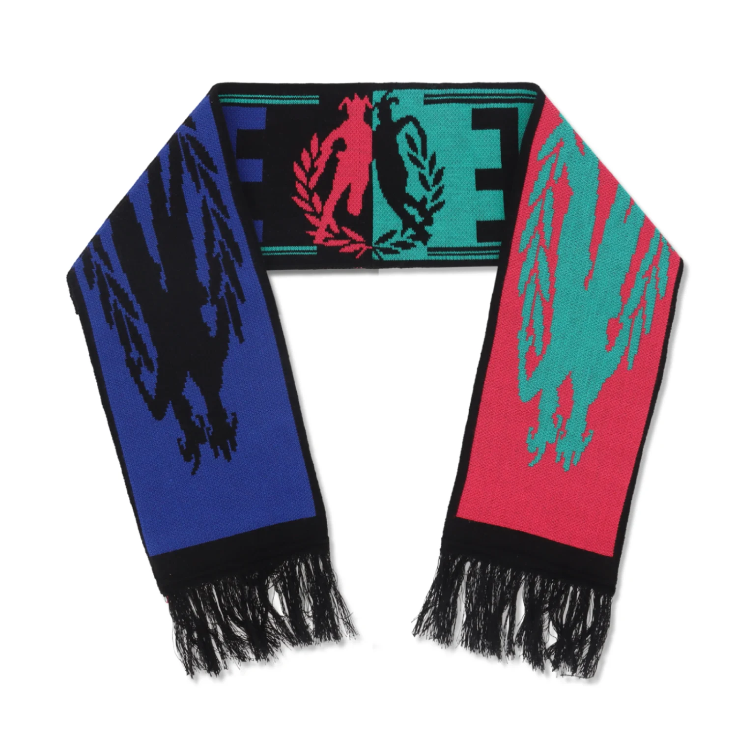 Umbro Slam Jam Acid Security Scarf Multi front view in a white background