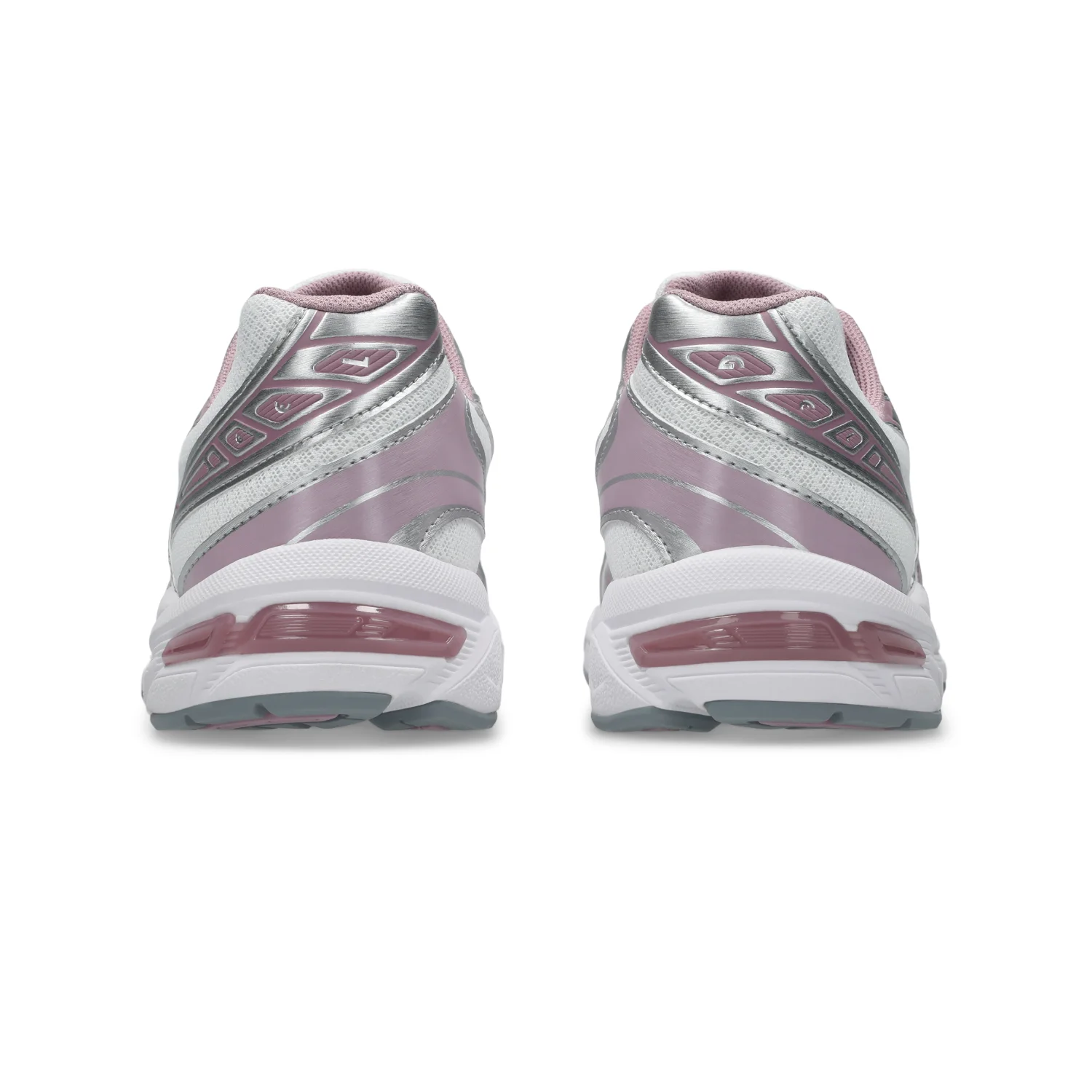 Asics Gel-1130 White/Taro Purple back view in a white background