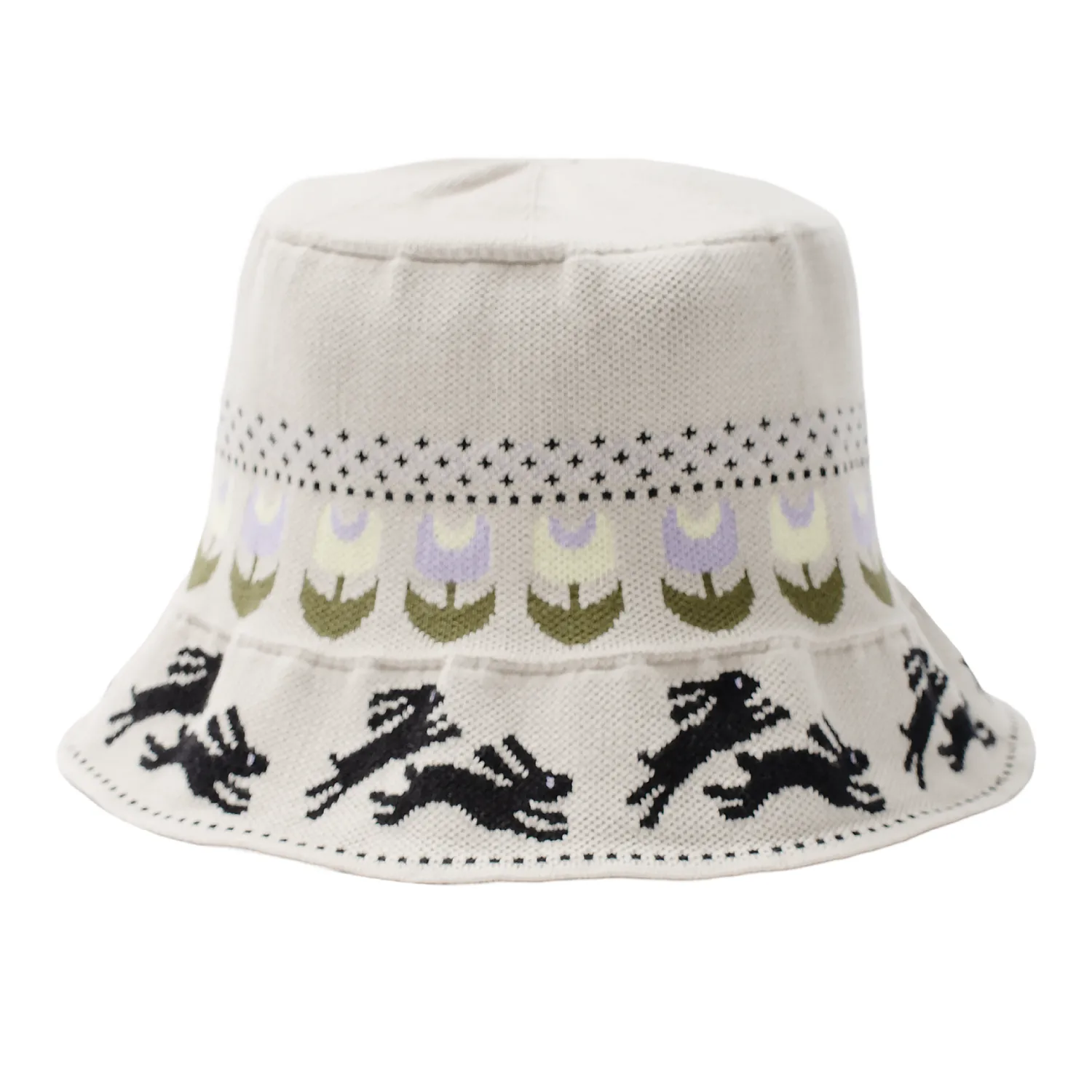 Carne Bollente Garden Games Hat Beige in a white background