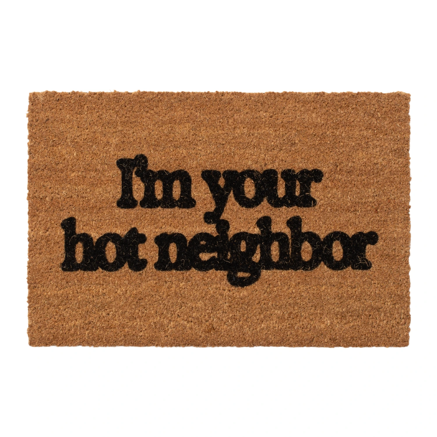 Carne Bollente Hello Neighbor Doormat front view in a white background