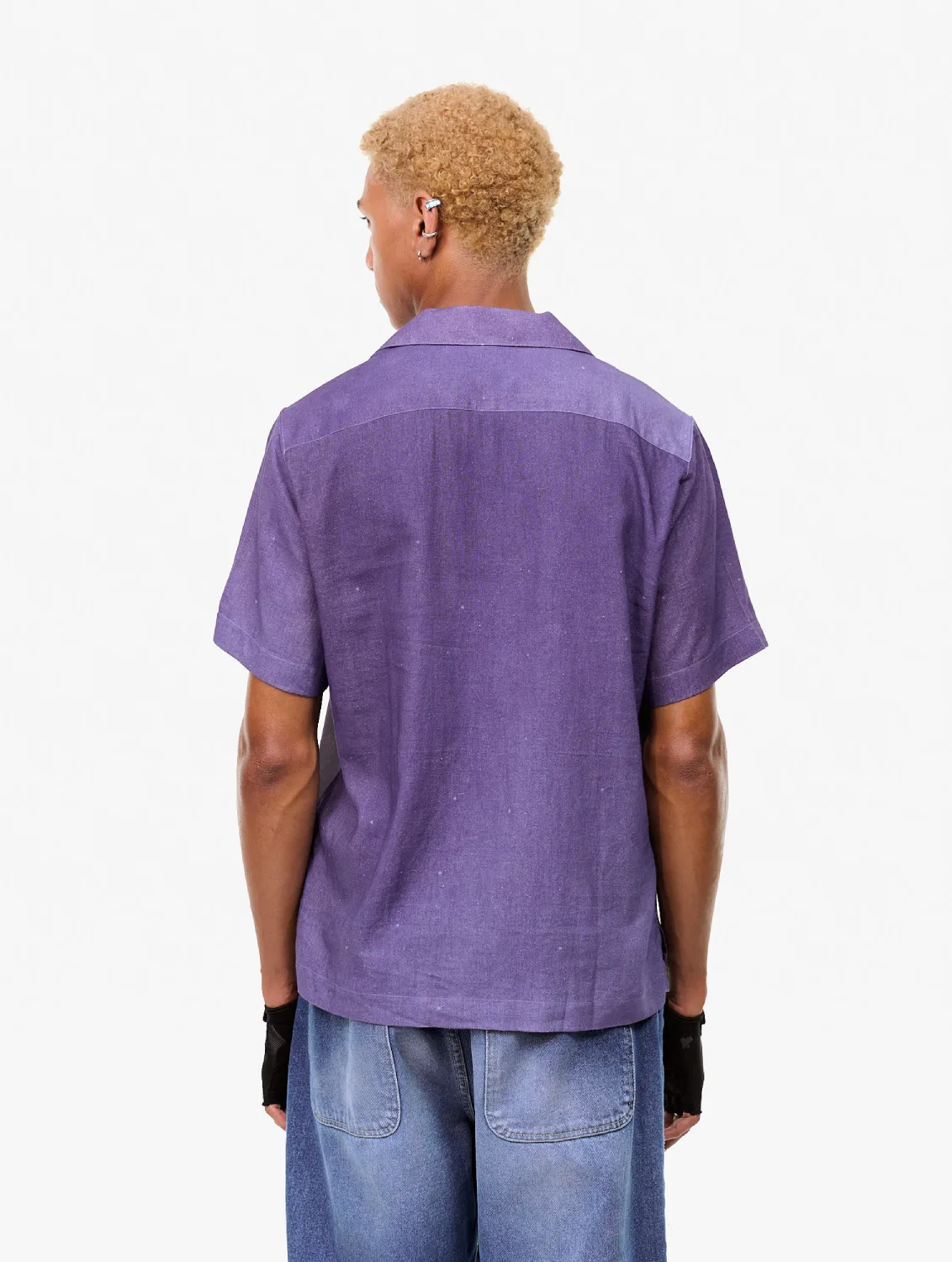 Carne Bollente Horny Haze Shirt back view on model