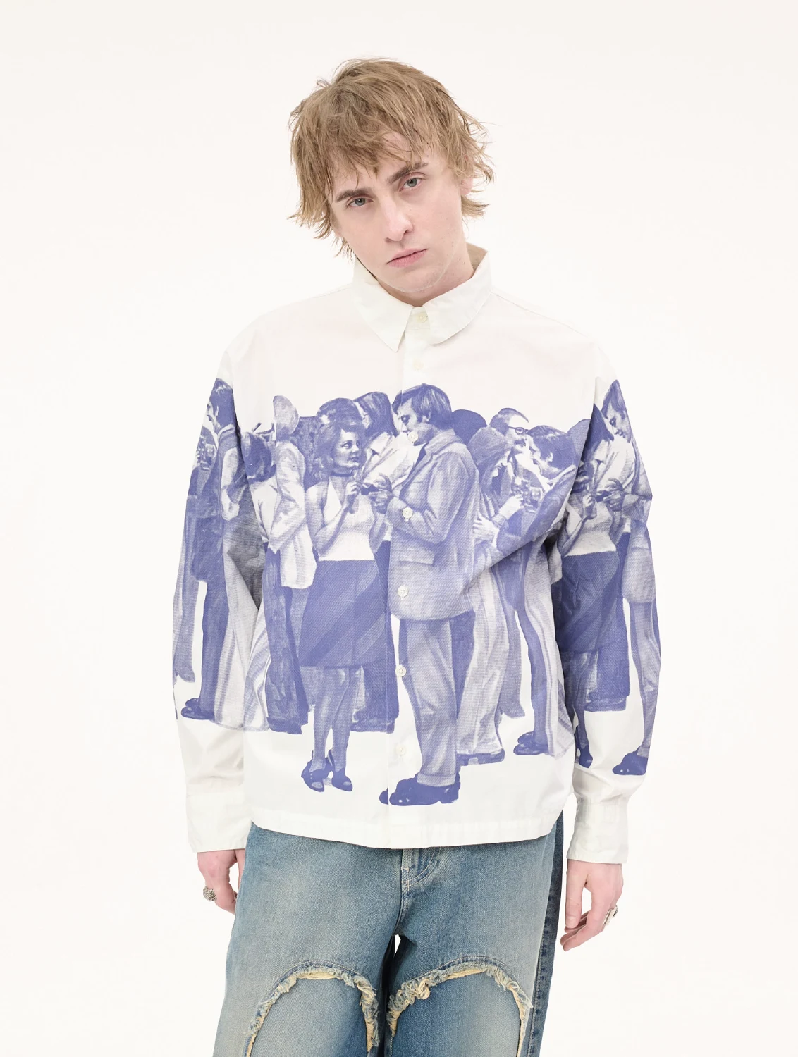 Carne Bollente How I Met Your Father Shirt front view on model