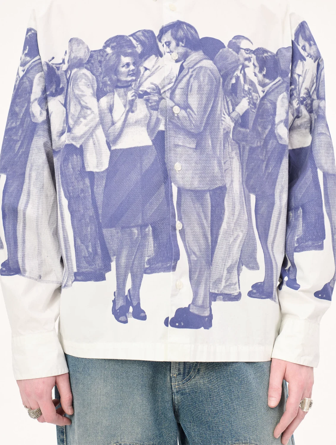 Carne Bollente How I Met Your Father Shirt front view on model