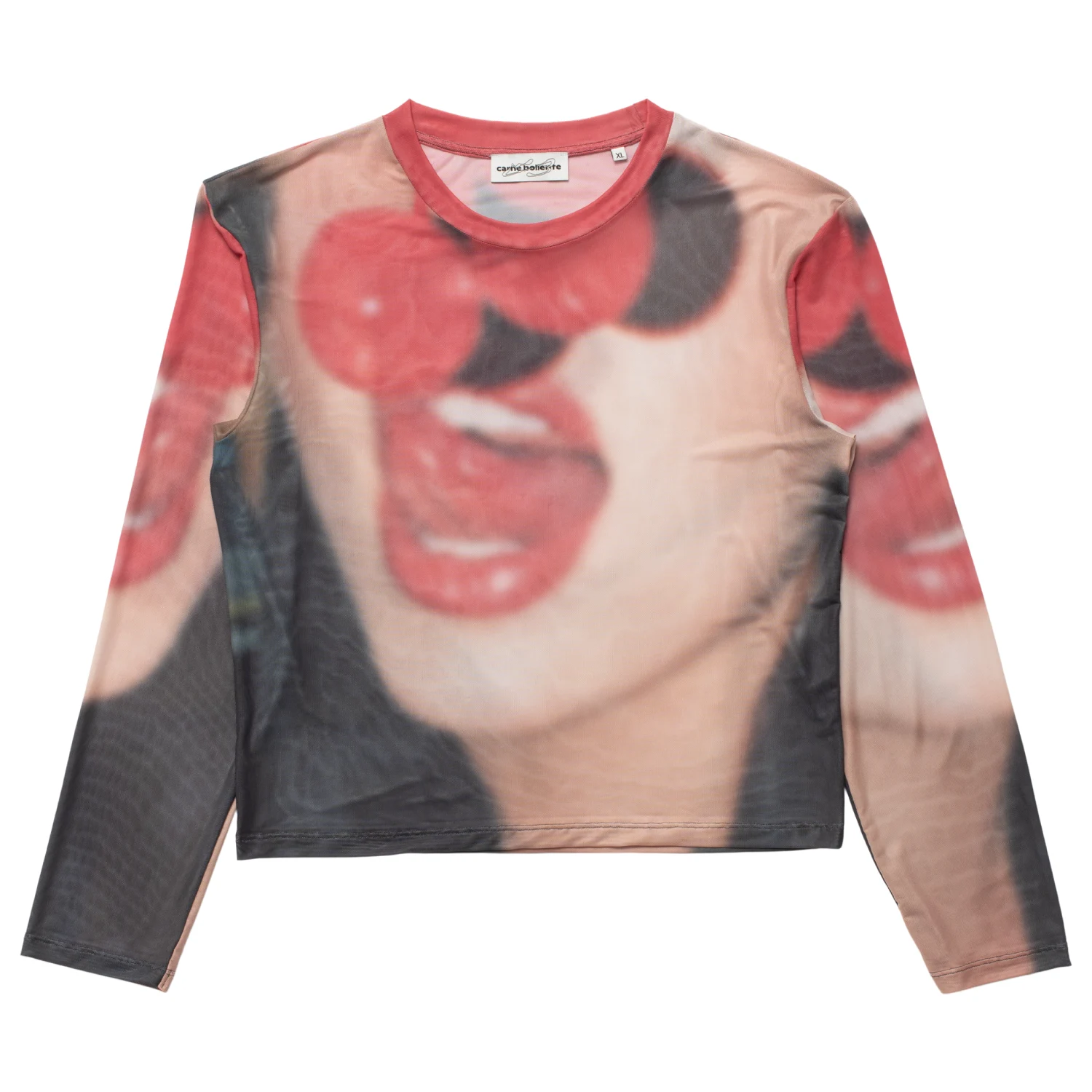 Carne Bollente Maraschino Madness T-Shirt front view in a white background