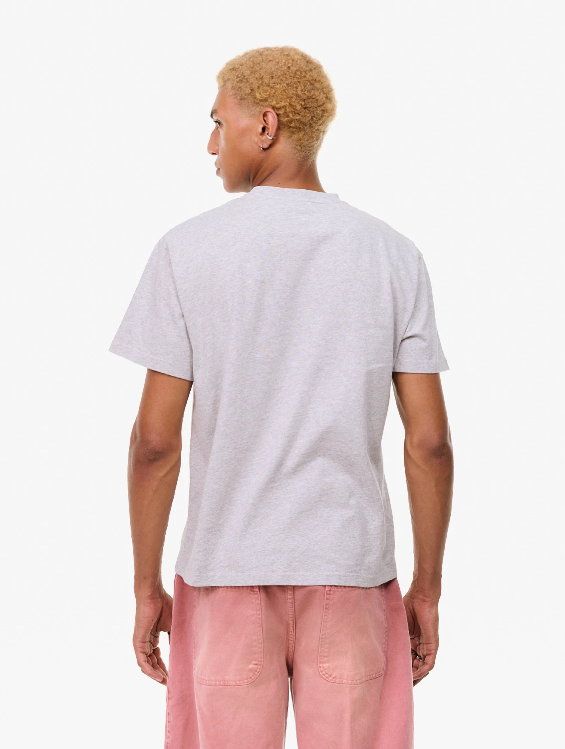 Carne Bollente Sounds Straight, I'm Out T-Shirt back view on model