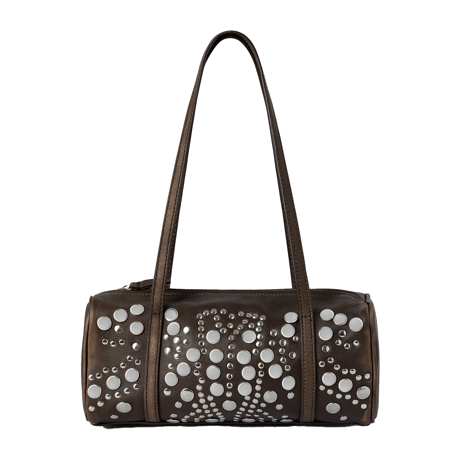 Gimaguas Sofia Bag Faded Brown front view in a white background