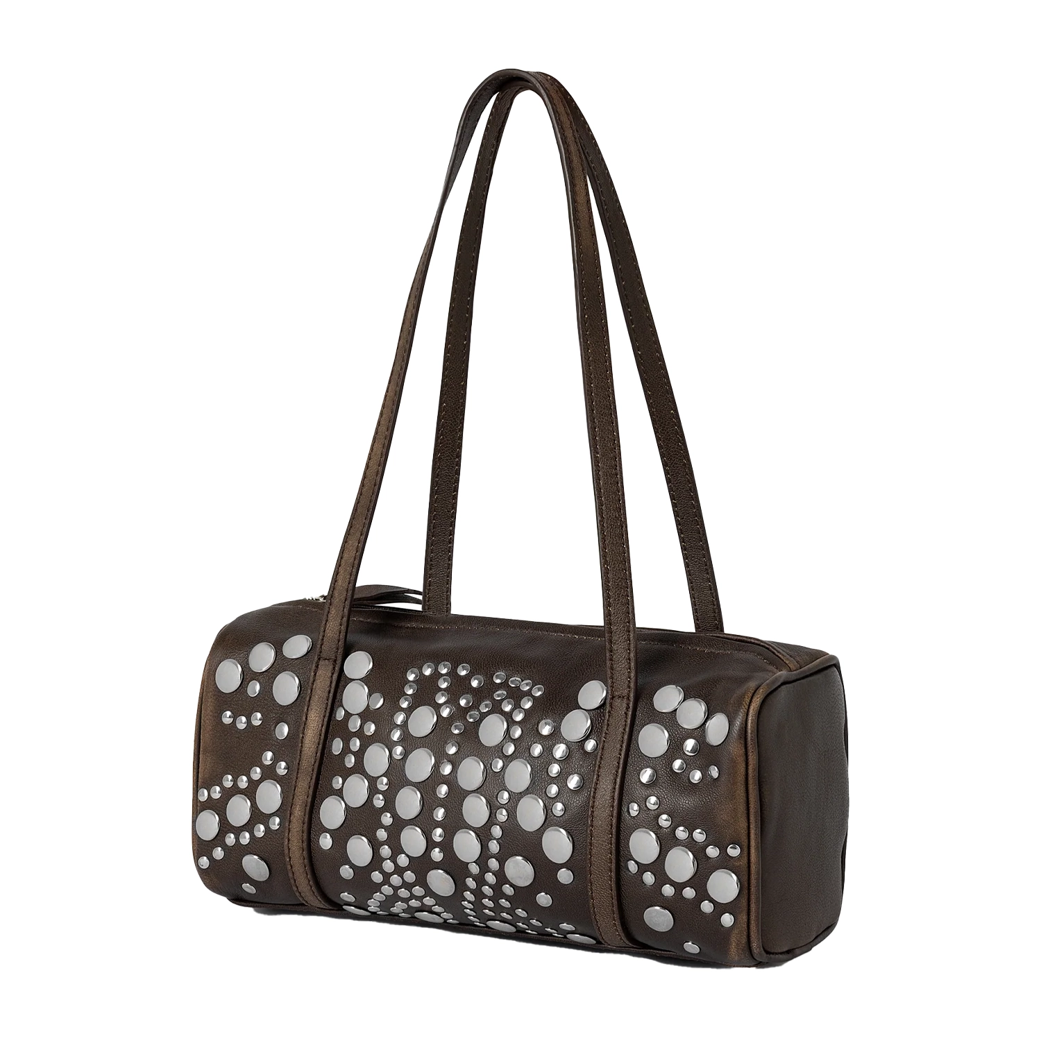 Gimaguas Sofia Bag Faded Brown front view in a white background