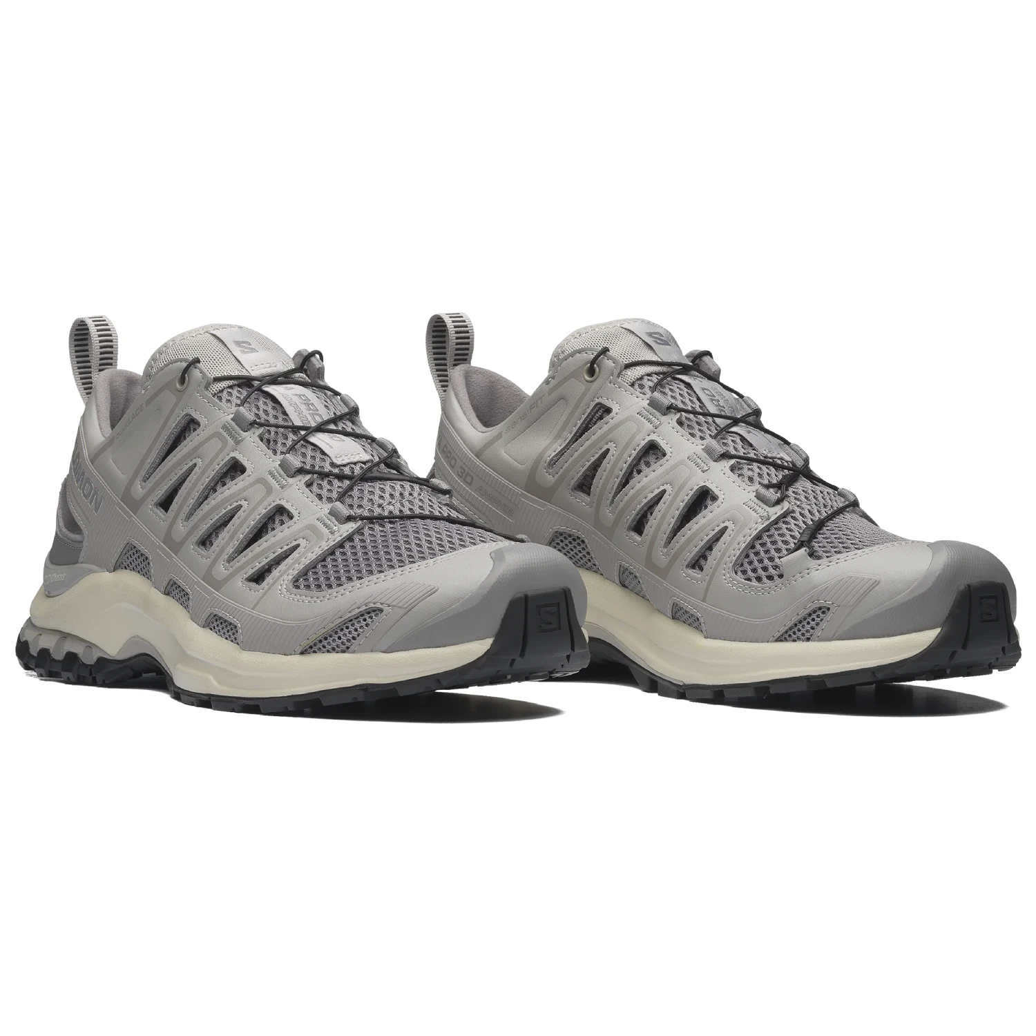 Salomon XA PRO 3D AMPHIB in Paloma/Cloudburst/Rainy Day side view in a white background