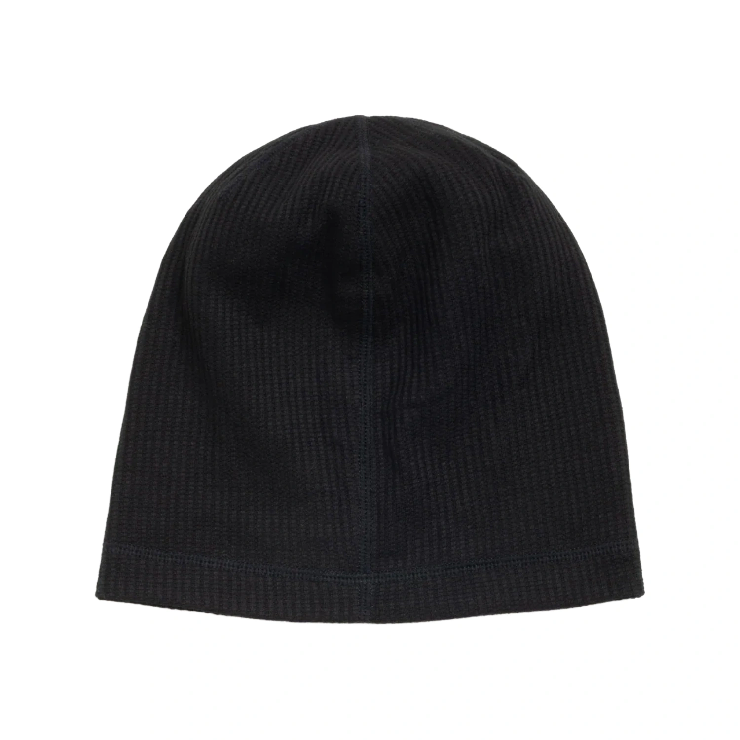 Stüssy Skullcap Waffle Black back view in a white background