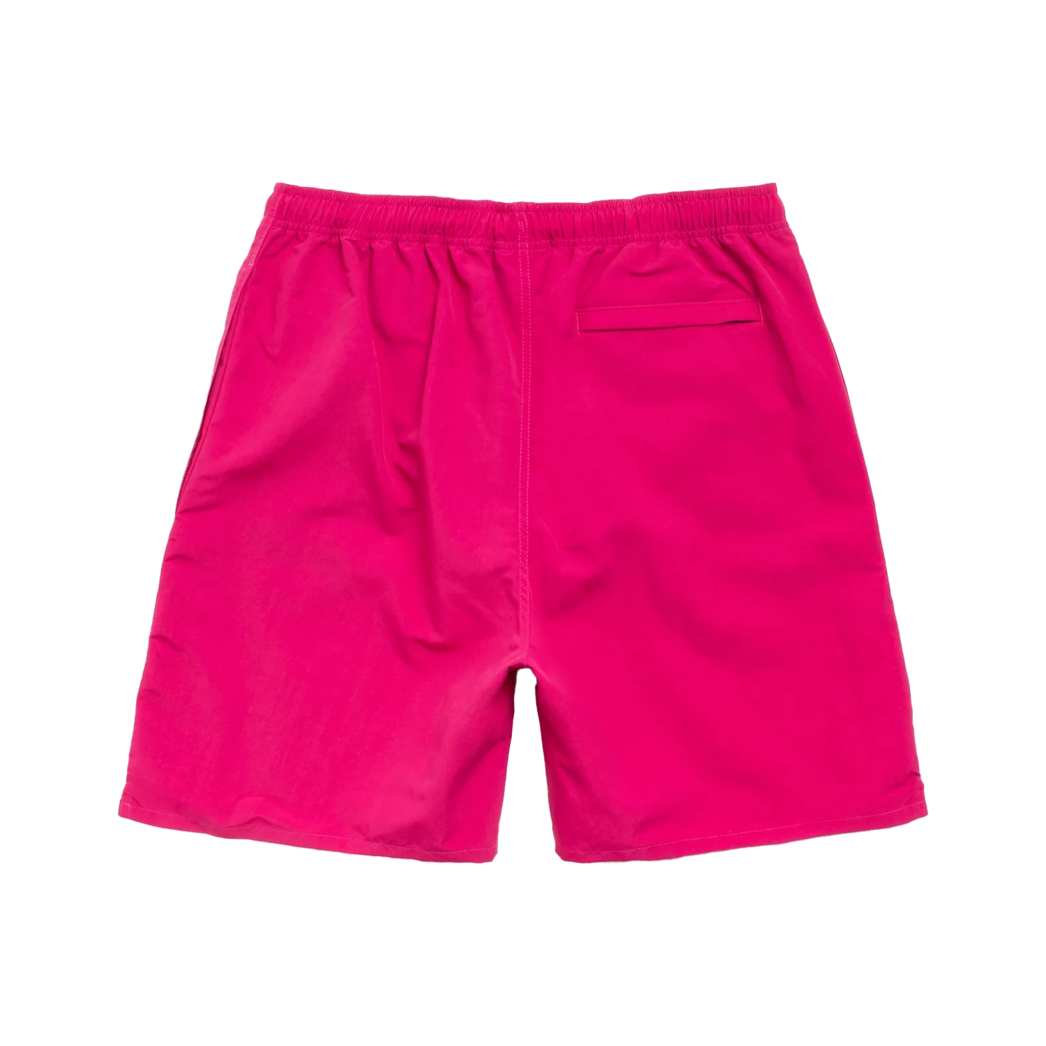 Stüssy Water Short Stock Berry back view in a white background