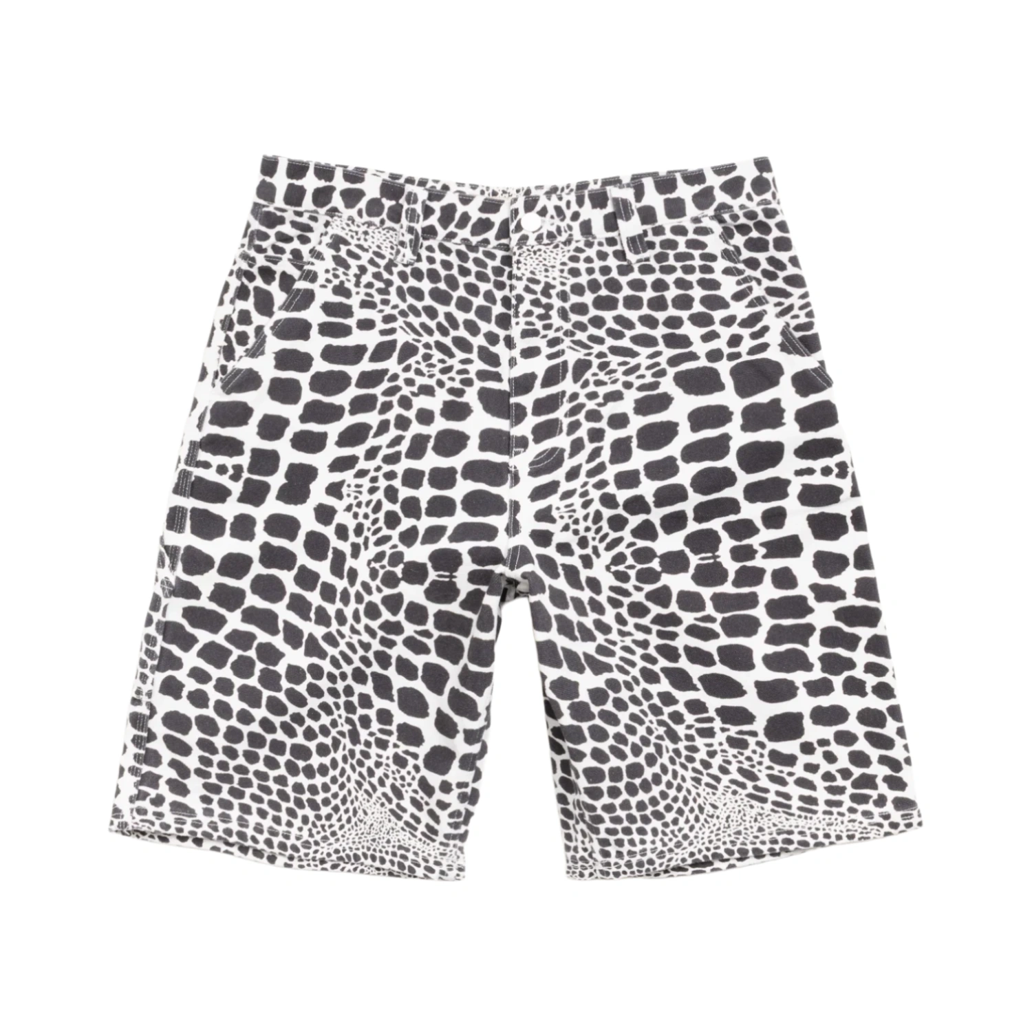 Stüssy Work Short Canvas Safari front view in a white background