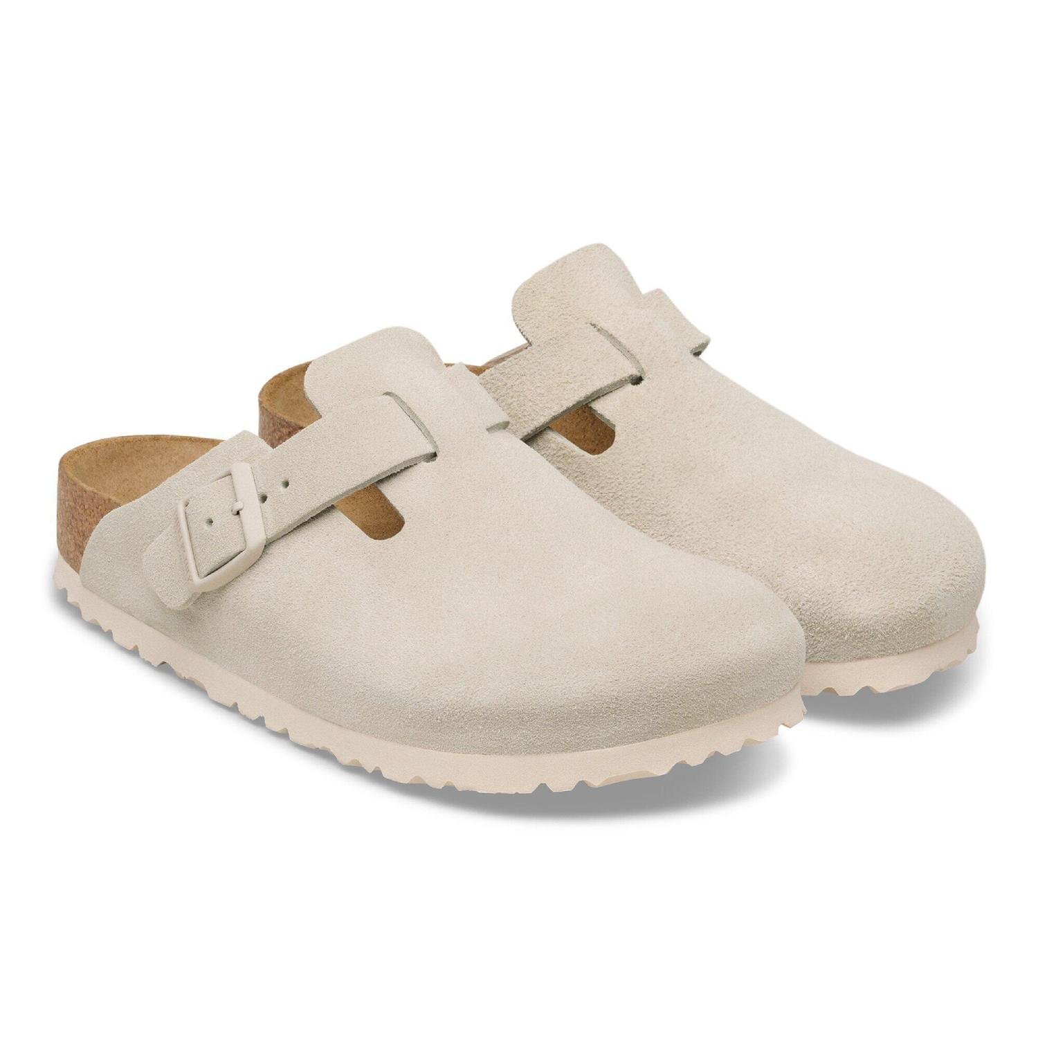 Birkenstock Boston Clog Oyster side view