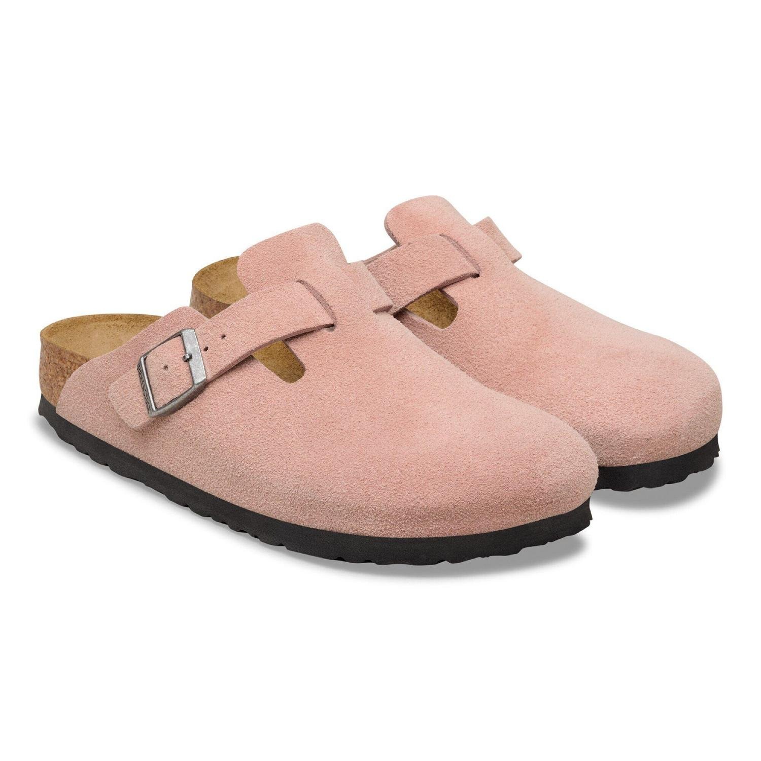 Birkenstock Boston Pink Clay side view