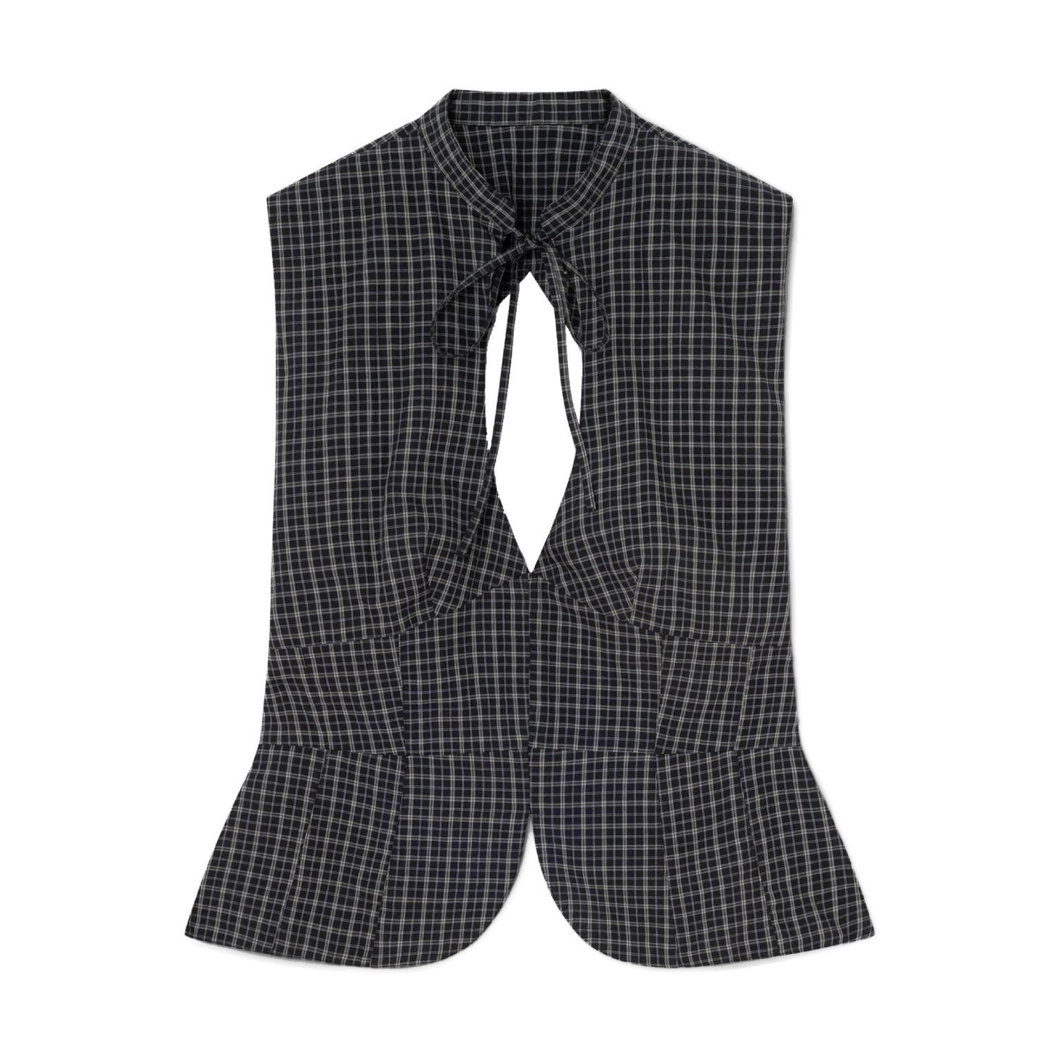 Gimaguas Coco Top Checks Black