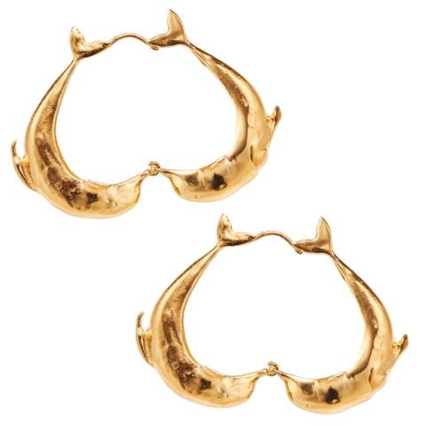 Simuero Los Delfines Hoop Earrings main view
