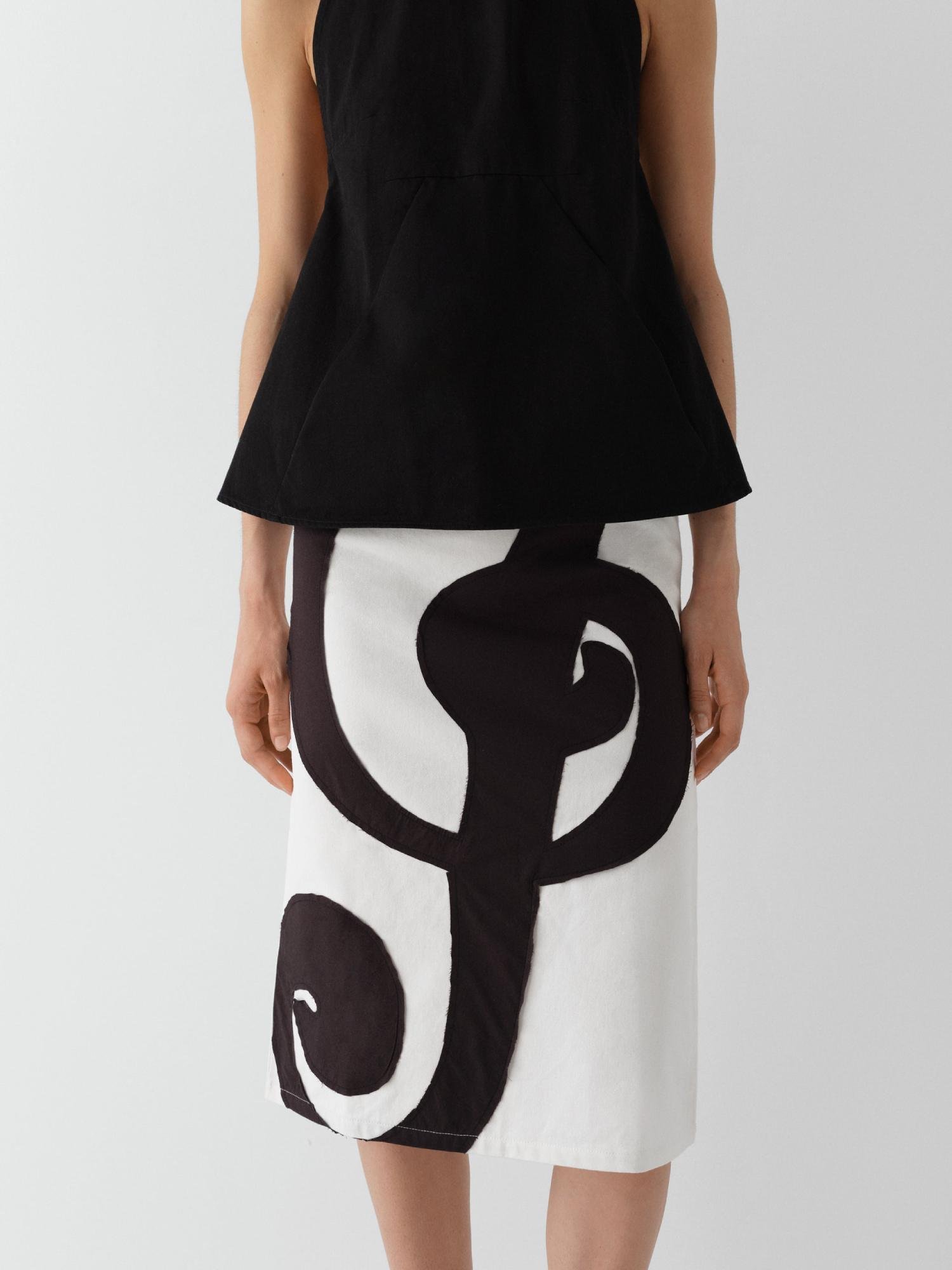 Gimaguas Sol Skirt White